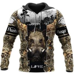 boar hunting 3d all over print | unisex | adult | ht5435