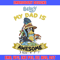 My Dad is Awesome Embroidery, Bluey cartoon Embroidery, Embroidery File, cartoon design, cartoon shirt, Digital download.jpg