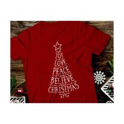 christmas svg christmas tree svg believe svg joy christmas svg believe christmas svg files cutting silhouette cameo cricut svg winter svg