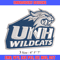 New Hampshire Wildcats embroidery, New Hampshire Wildcats embroidery, embroidery file, Sport embroidery, NCAA embroidery.jpg
