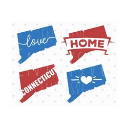 connecticut svg, connecticut state svg, connecticut svg file, connecticut clipart svg, connecticut state cut file clipart  svg silhouette