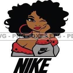 Nike Girl Svg, Fashion Brand Logo 235