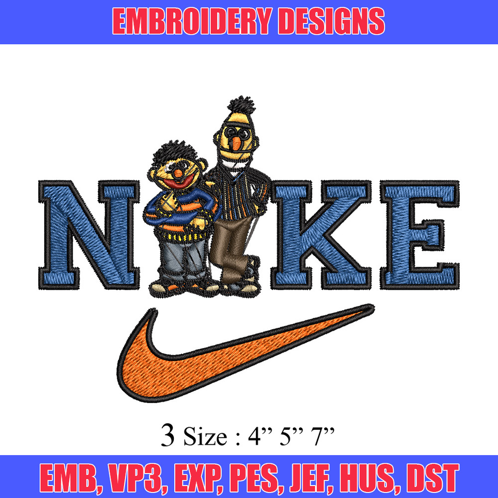 Nike cartoon Embroidery Design, Nike Embroidery, Brand Embroidery, Embroidery File, Logo shirt, Digital download.jpg