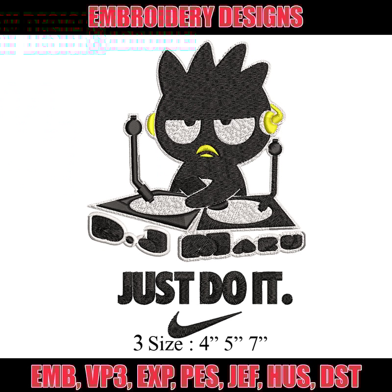 Badtz-Maru Nike Embroidery design, Badtz-Maru Embroidery, Nike design, Embroidery file, logo shirt, Instant download..jpg