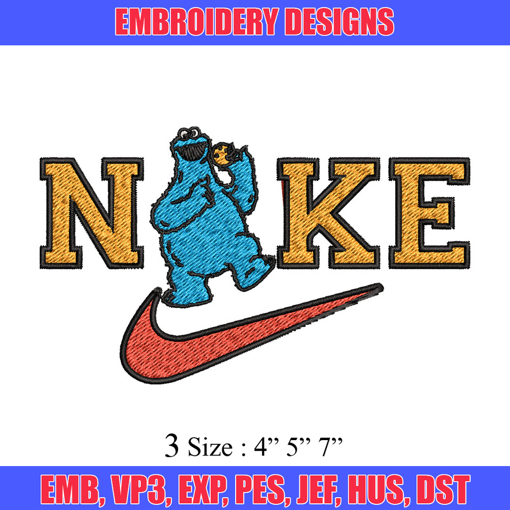 Nike green cartoon Embroidery Design, Nike Embroidery, Brand Embroidery, Embroidery File, Logo shirt, Digital download.jpg