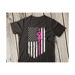 pink ribbon usa flag svg, breast cancer svg, grunge flag svg, breast cancer awareness svg, american flag with pink ribbon svg, usa flag svg