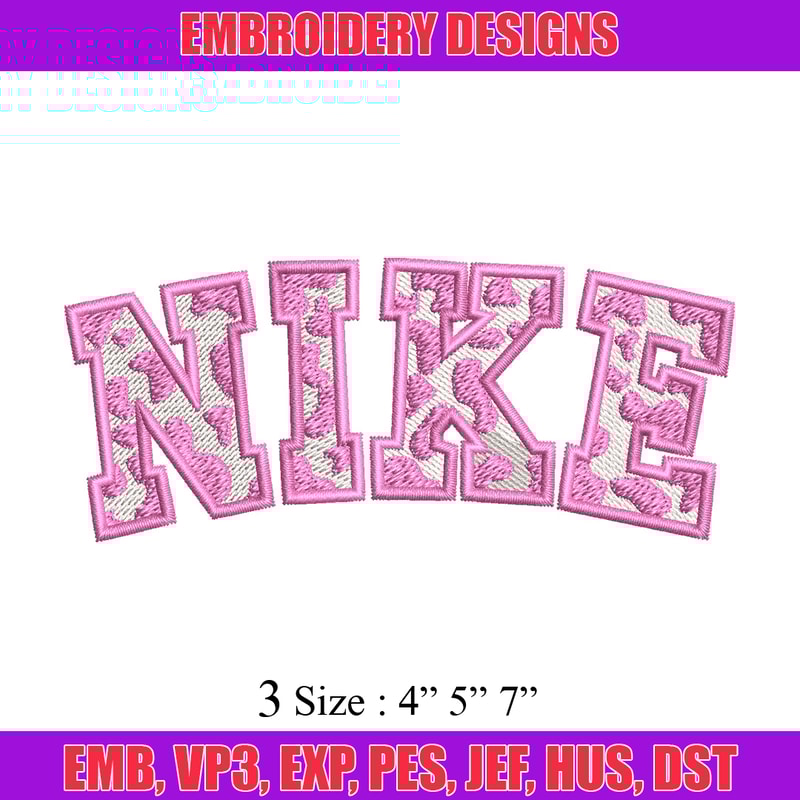 Nike pink color Embroidery Design, Brand Embroidery, Nike Embroidery, Embroidery File, Logo shirt, Digital download.jpg