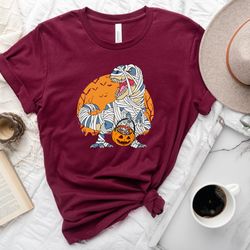 dinasour pumpkin shirt png, funny halloween shirt png, pumpkin family matching shirt png, happy halloween, kids hallowee