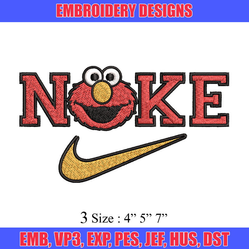 Nike red cartoon Embroidery Design, Nike Embroidery, Brand Embroidery, Embroidery File, Logo shirt, Digital download..jpg