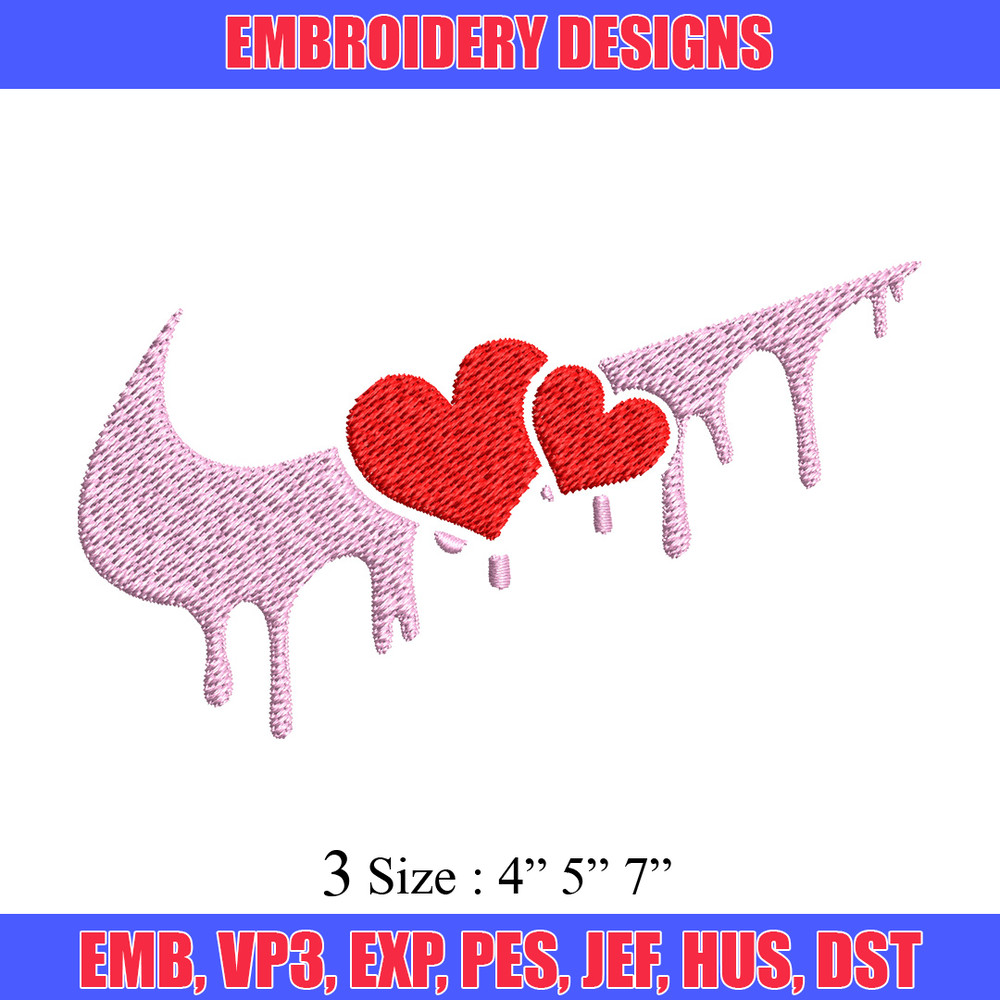 Nike red heart Embroidery Design, Nike Embroidery, Brand Embroidery, Embroidery File, Logo shirt, Digital download.jpg