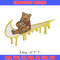 Nike Winnie the Pooh embroidery design, cartoon embroidery, Nike design, embroidery file, logo shirt, Digital download..jpg