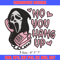 No You Hang Up Scream Embroidery design, Horror Embroidery, logo design, Embroidery File, logo shirt, Digital download..jpg