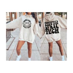 somebody's bomb ass nail tech svg & png | somebody's, nail tech, nail artist, wavy, trending | sublimation, cut file | digital download