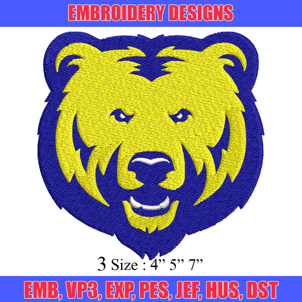 Northern Colorado Bears embroidery design, Northern Colorado Bears embroidery, logo Sport embroidery, NCAA embroidery..jpg