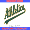 Oakland Athletics Embroidery Design, Brand Embroidery, Embroidery File, Logo shirt, Sport Embroidery, Digital download..jpg