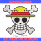 One piece Luffy Logo embroidery design, One piece embroidery, anime design, embroidery file, Digital download..jpg
