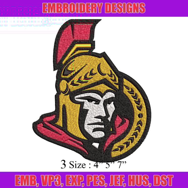 Ottawa Senators Embroidery Design, Brand Embroidery, Embroidery File, Logo shirt, Sport Embroidery, Digital download..jpg