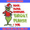 Rock Paper Scissors Throat Punch Grinch Embroidery design, Grinch Christmas Embroidery, Grinch design, Digital download.jpg