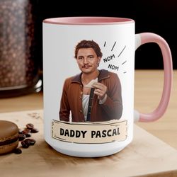 daddy pascal mug, pedro pascal mug, pedro papi
