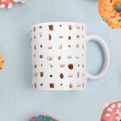funny butt mug, gift for him, gift for her