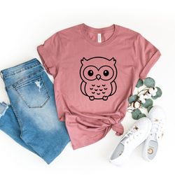 owl shirt png, cool owl shirt png, animal lover gift, animal lover shirt pngs, owl lover gift, bird lover clothing