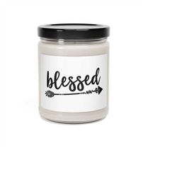 bible verse candle, 9oz, scented soy candle, christian candle, , blessed candle, religious candle, faith candle