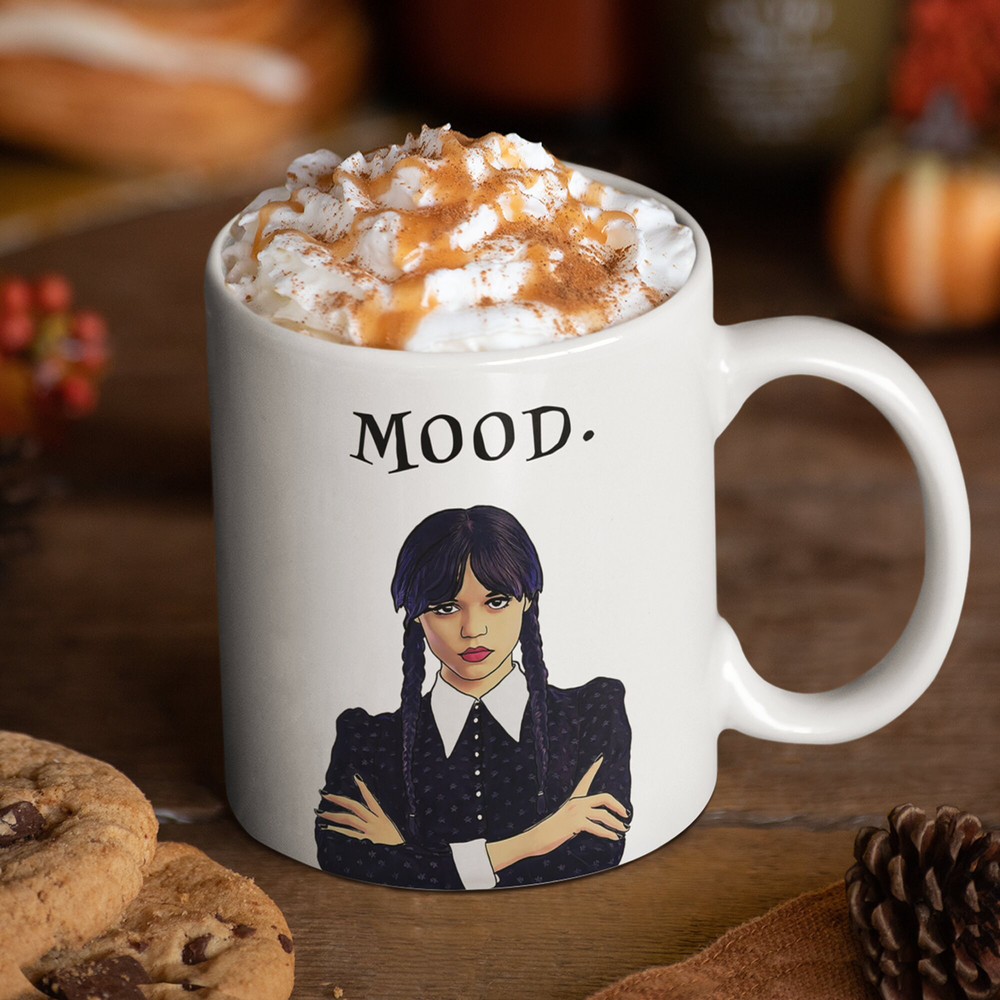 Wednesday Addams Mood Mug Available in 11oz and 15oz Sizes - 6.jpg