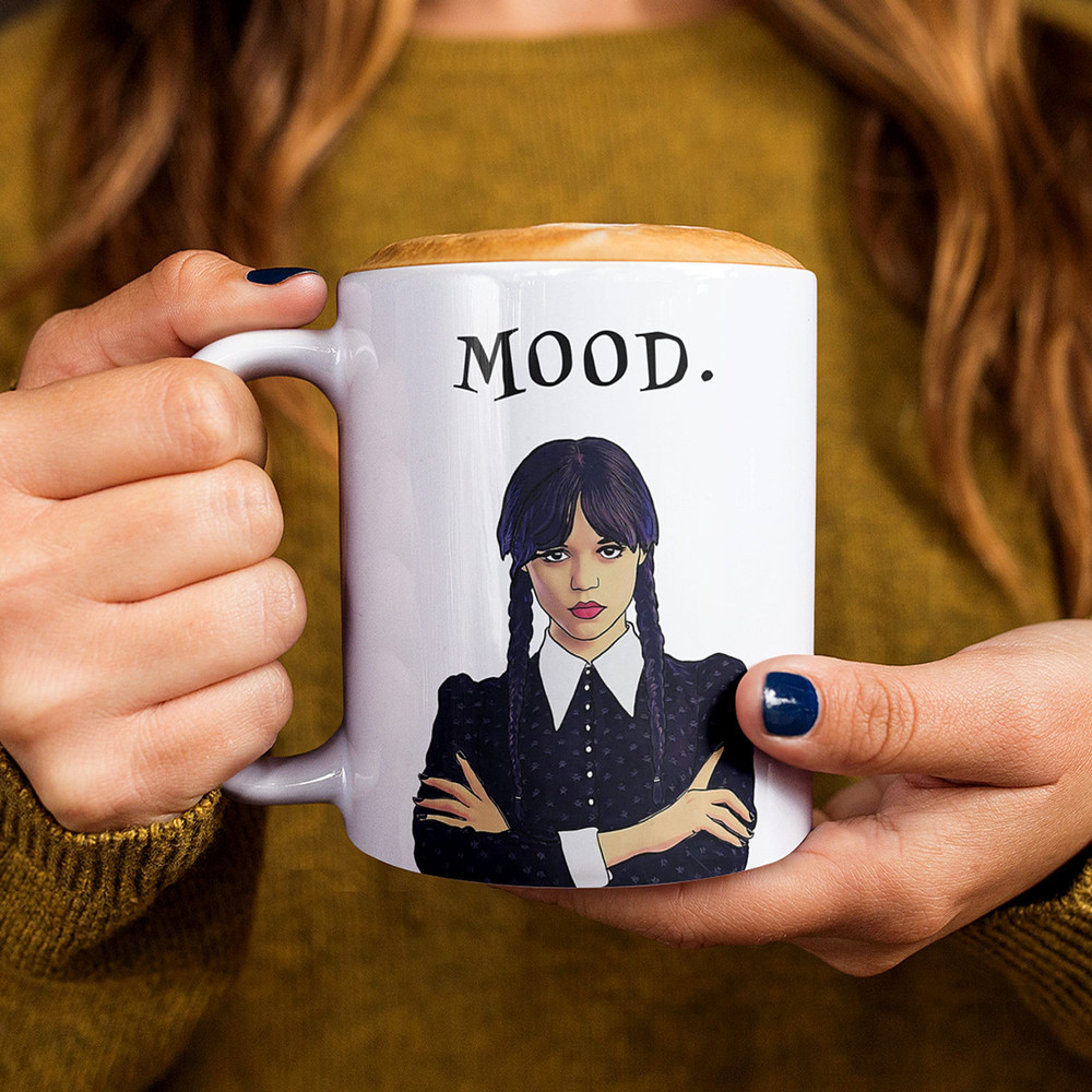 Wednesday Addams Mood Mug Available in 11oz and 15oz Sizes - 7.jpg