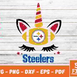 pittsburgh steelers svg , unicorn nfl svg, team nfl svg 28
