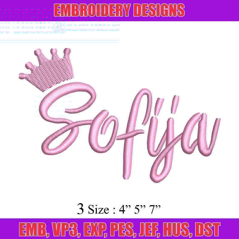 Sofia Logo embroidery design, Sofia Logo embroidery, logo design, embroidery file, logo shirt, Digital download..jpg