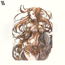 blonde anime waifu woman otaku png download