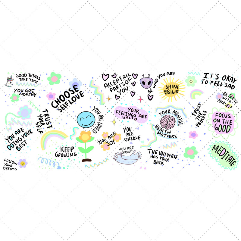 Affirmations Mug, Self Love Mug, Motivational Mug, Positive Vibes Mug, Law Of Attraction Mug, Mindfulness Gift, Cute Alien Mug - 2.jpg