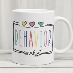 behaviour analyst mug, behaviour analyst cup, behaviour analyst gift