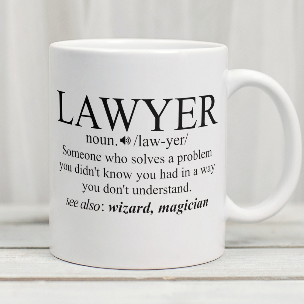 Lawyer Mugs, Lawyer Definition Mug, Funny Lawyer Mug, Lawyer Coffee Cup, Lawyer Gift, Gift For A Lawyer - 1.jpg