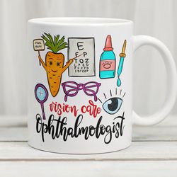 ophthalmologist mug, ophthalmologist gift, ophthalmology mug