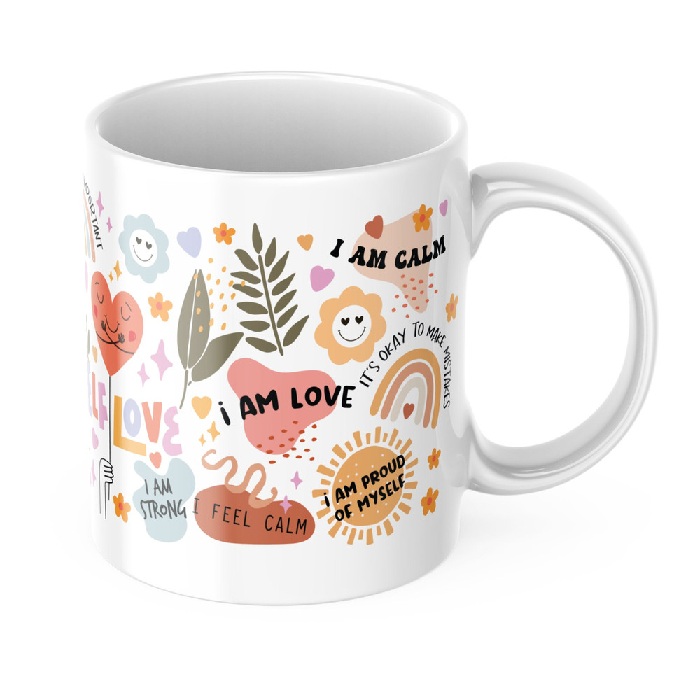 Self Love Mug, Love Mug, Affirmations Mug, Positive Affirmations Mug, Positivity Mug, Mindfulness Mug, Mindset Mug, Mugs Cute - 2.jpg