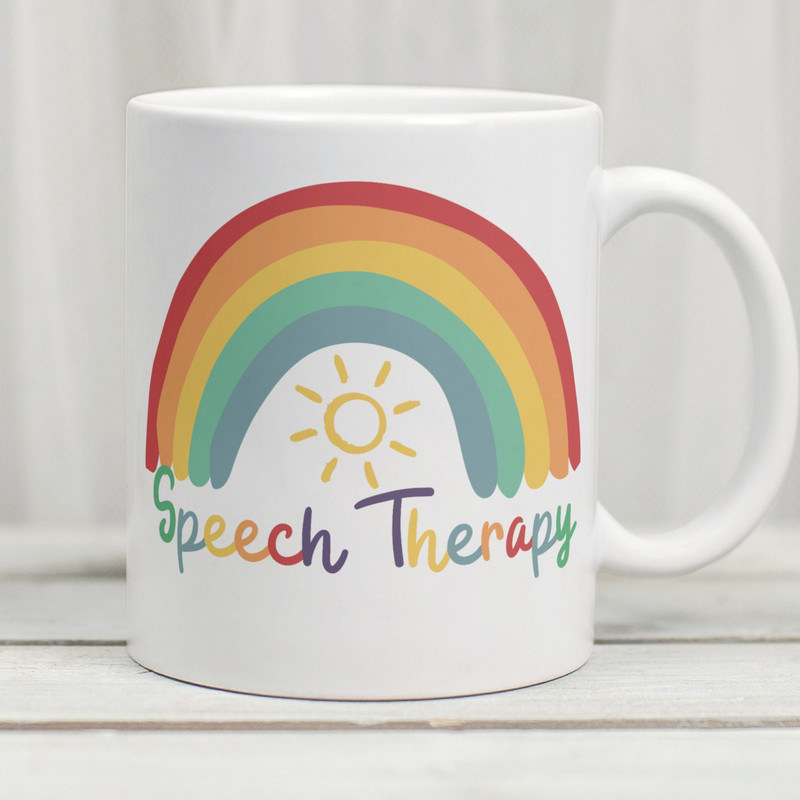 Speech Therapy Mug, Speech Therapist Mug, Speech Therapist Gift, Speech Therapy Cup, Gift For Speech Therapist, Speech Therapy Gift, SLP - 1.jpg