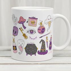 witch mug, witchy mug, witchy coffee cup