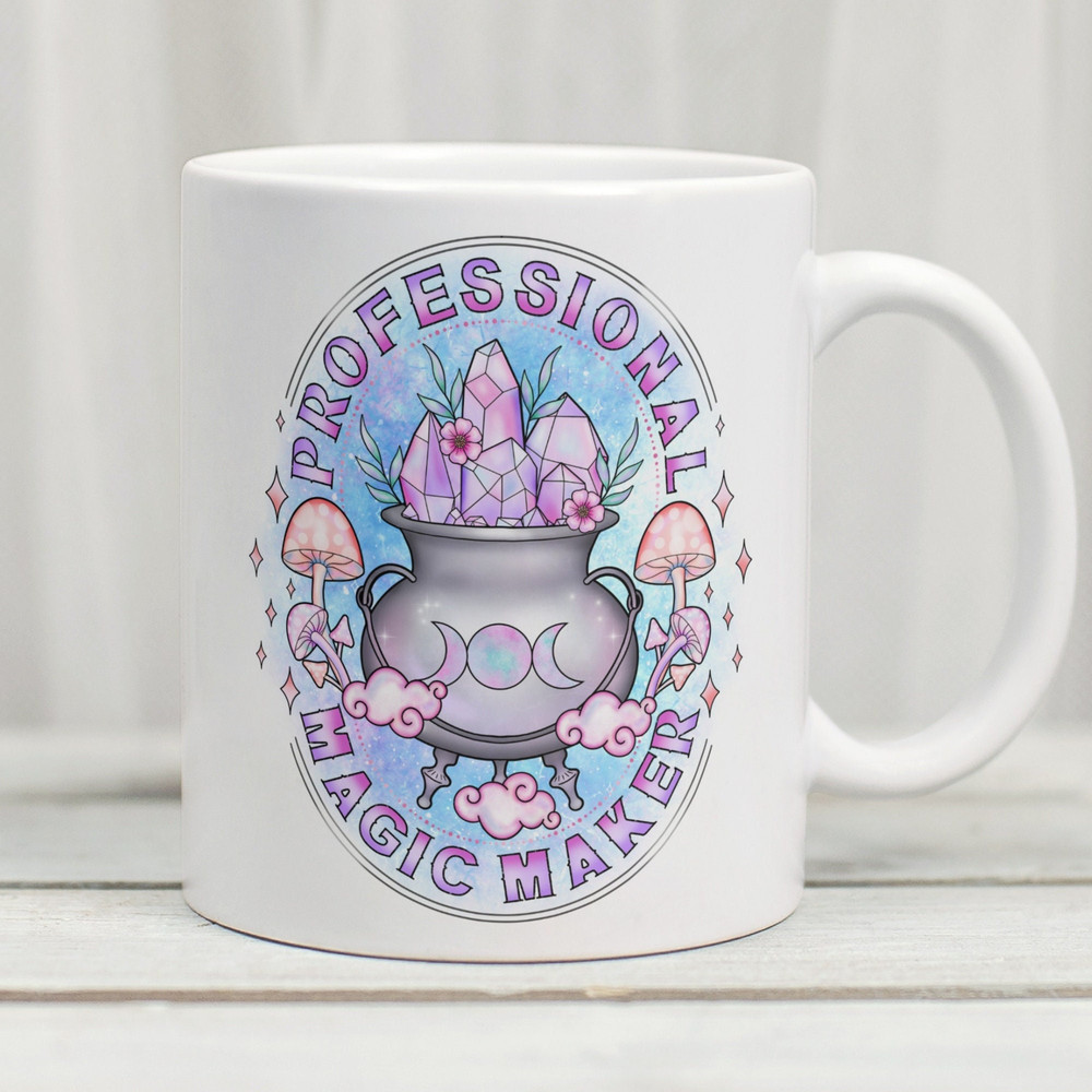 Witchy Mug, Cauldron Mug, Witchy Gift, Witch 11oz Ceramic Coffee Cup, Witchy Cup, Gift For A Witch - 1.jpg