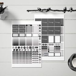planner sticker template eclp