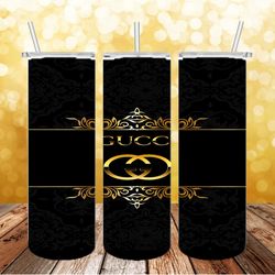 gucci tumbler png, gucci luxury brands tumbler wrap, straight design 20oz/ 30oz skinny tumbler png, instant download(11)