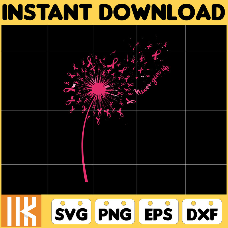 Breast Cancer Svg, Pink Awareness Ribbon Svg, Breast Cancer Awareness Instant Download Digital, Fight Cancer Quote Svg (2).jpg
