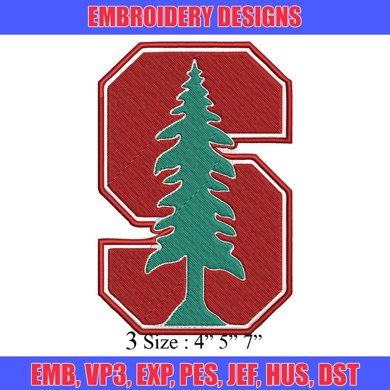 Stanford Cardinal embroidery design, Stanford Cardinal embroidery, logo Sport, Sport embroidery, NCAA embroidery..jpg
