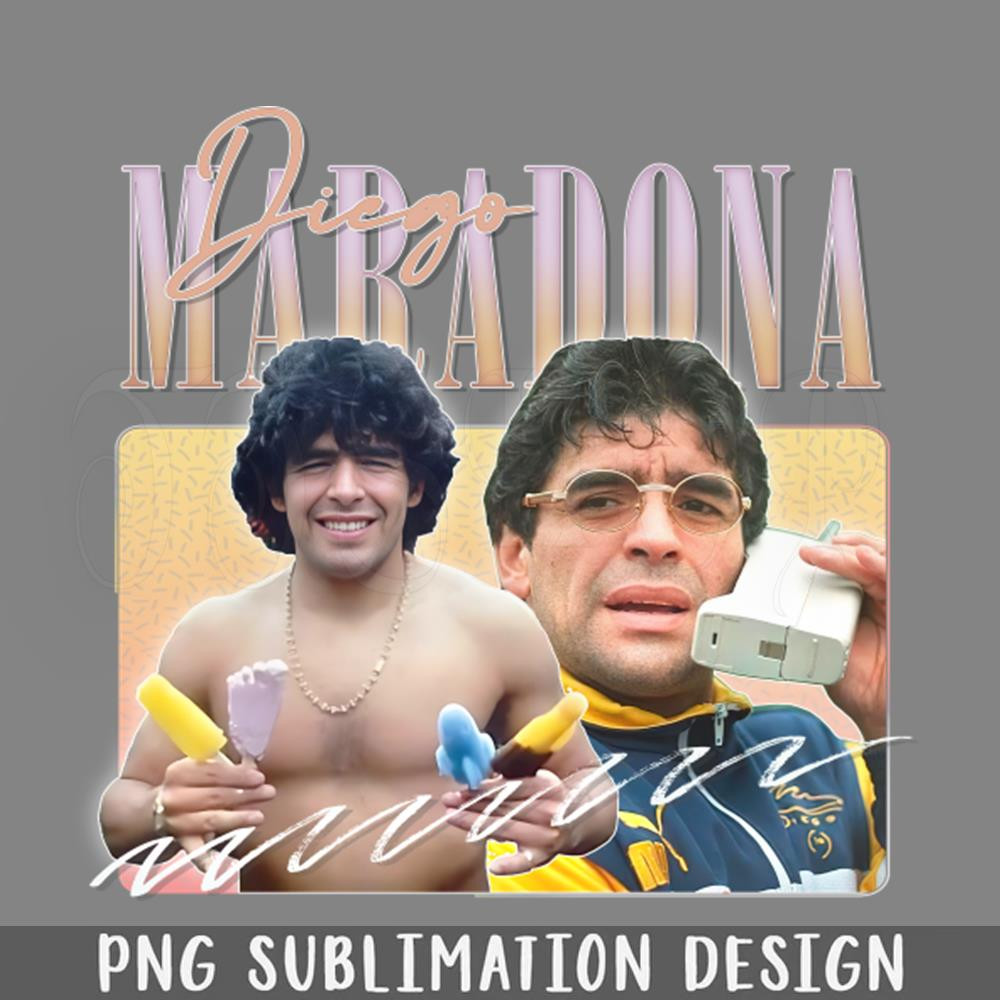 DMCC805-Diego Maradona Retro 90s Aesthetic PNG Download.jpg