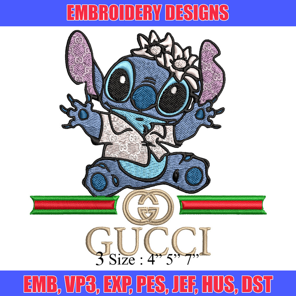 Stitch baby gucci Embroidery Design, Gucci Embroidery, Embroidery File, Logo shirt, Sport Embroidery, Digital download..jpg