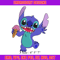 Stitch with Ice Cream embroidery design, cartoon embroidery, logo design, embroidery file, logo shirt, Digital download.jpg