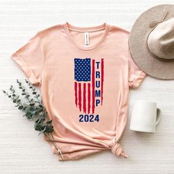 trump 2024 distressed american flag,donalt trump shirt png,trump 2024, republican shirt png,president donald trump,trump