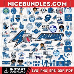 66 files u-n-c asheville-bulldogs team bundle svg, u-n-c asheville-bulldogs svg, n-c-a-a teams svg, n-c-a-a svg, png, in
