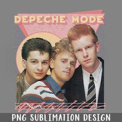 depeche mode 80s retro fan png download