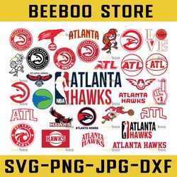 31 files atlanta hawks, cut file, hawks, atlanta svg, hawks svg,  basketball svg,cut file, nba svg, nba svg, basketball